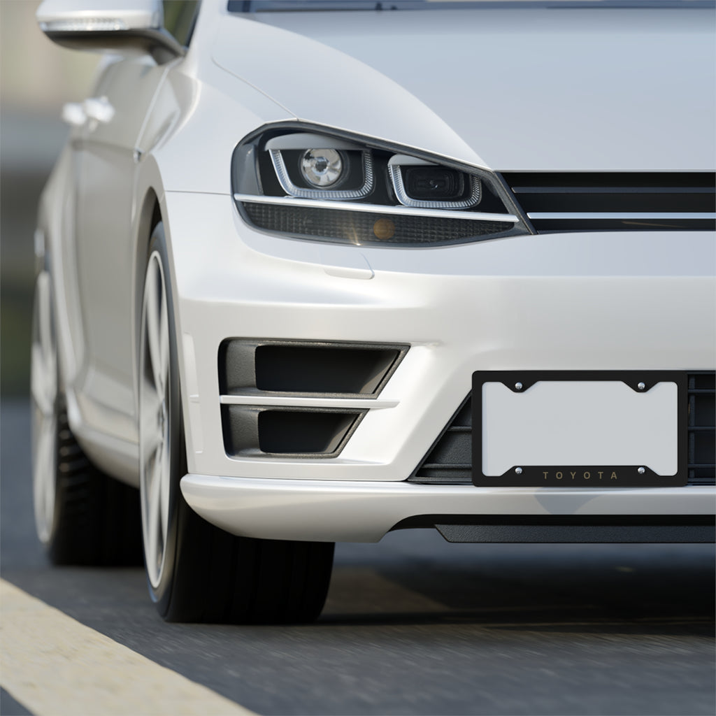 Toyota Metal License Plate Frame — Car Accessories