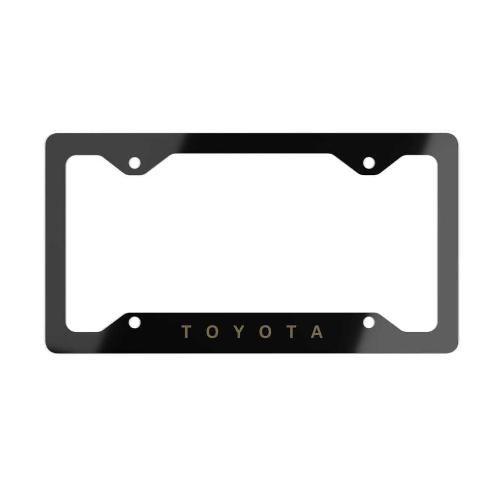 Toyota Metal License Plate Frame — Car Accessories