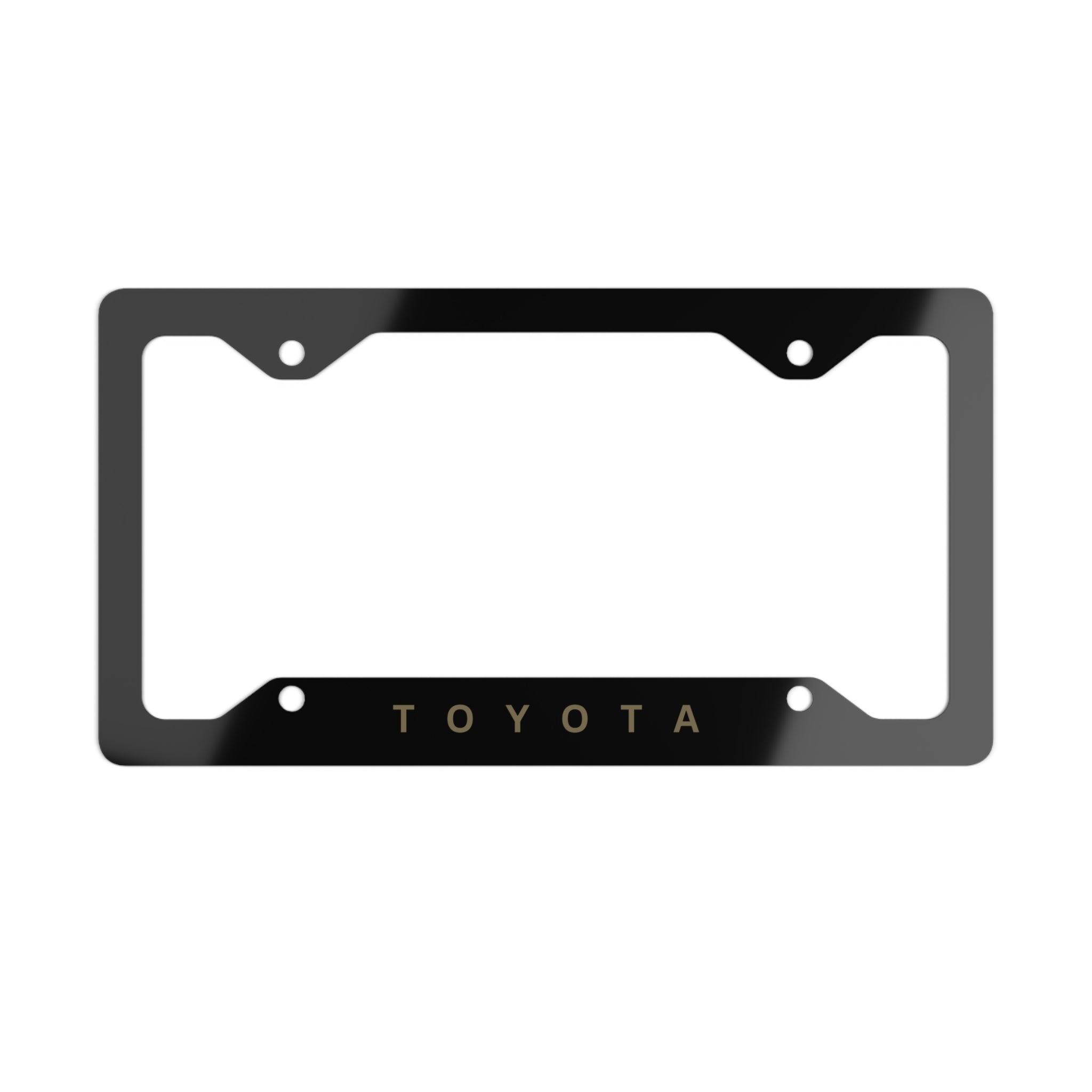 Toyota Metal License Plate Frame — Car Accessories