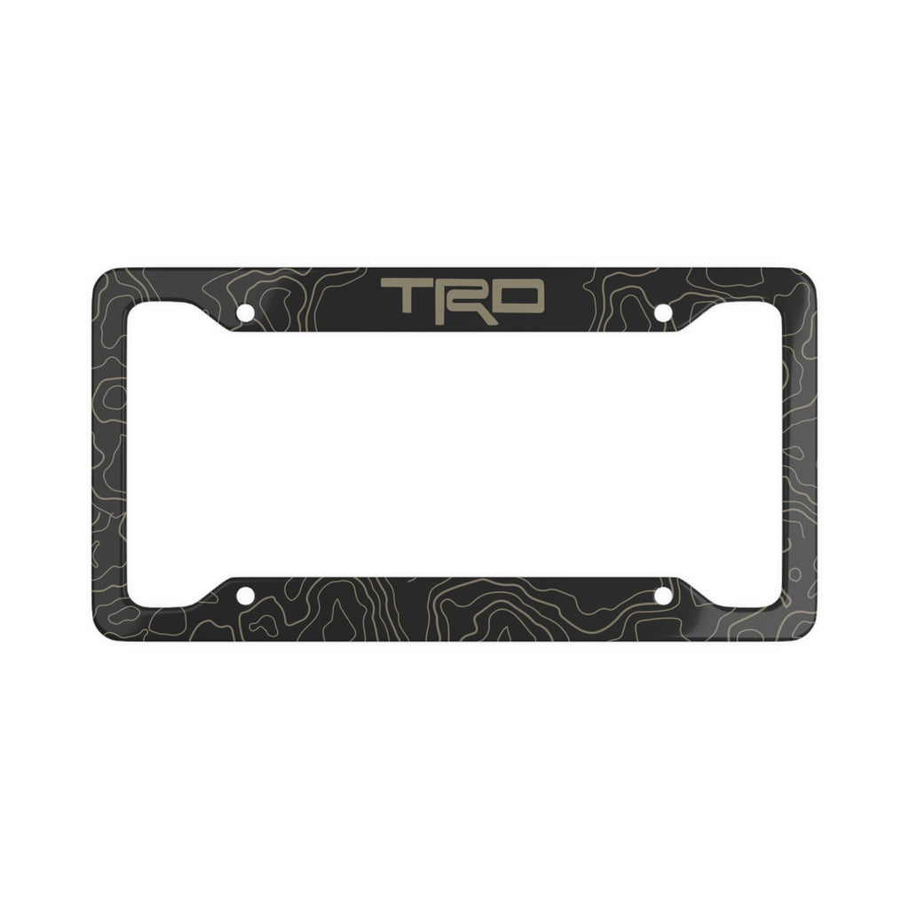 Toyota TRD License Plate Frame — Durable Metal Car Plate Surround